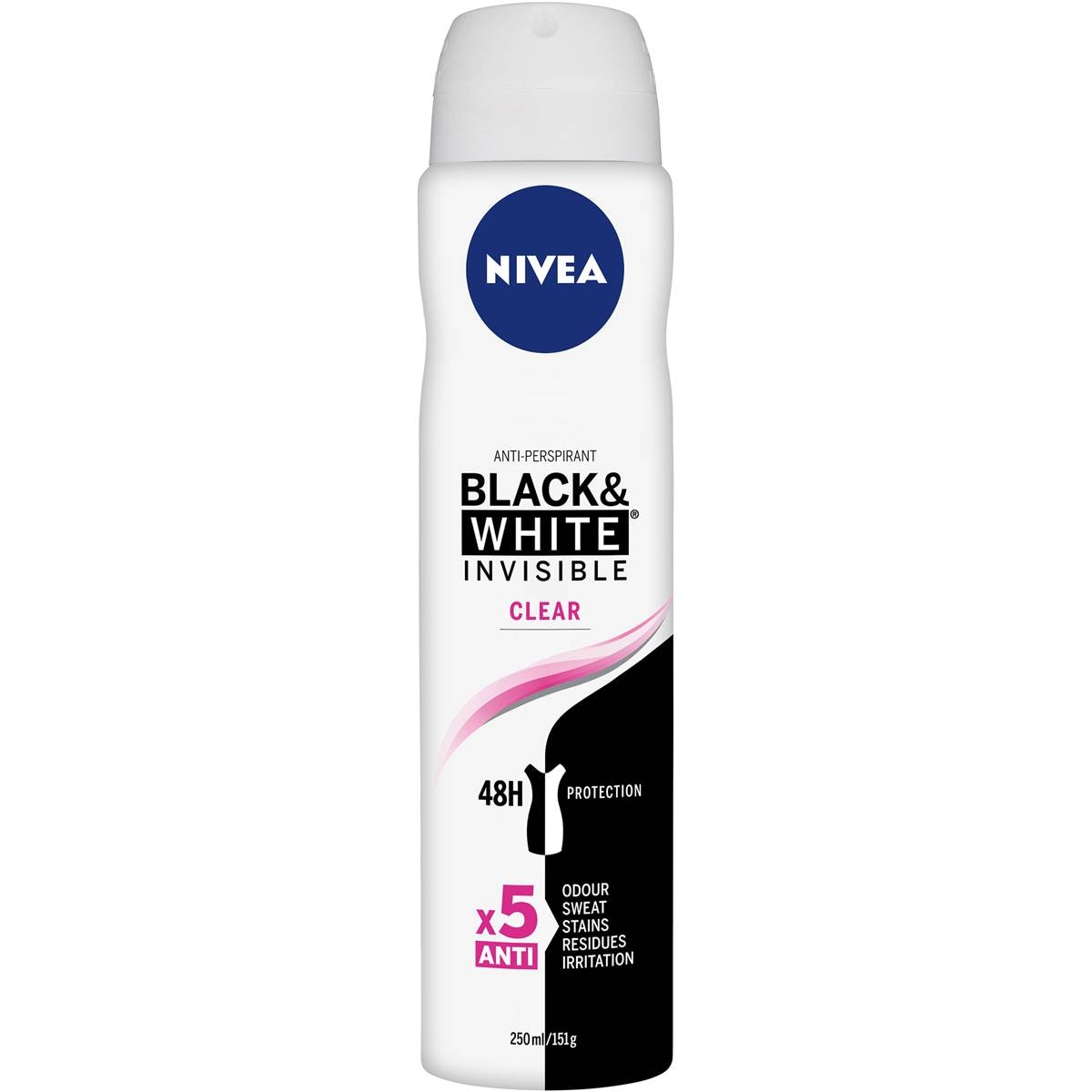 nivea anti perspirant invisible for black white review