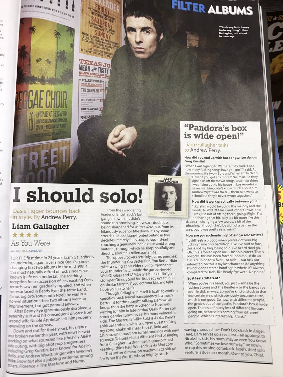as you were liam gallagher review