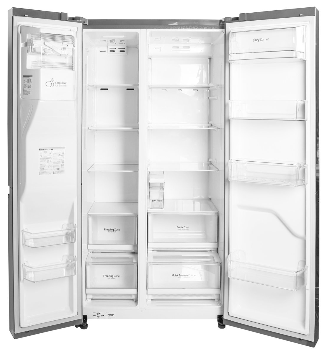 lg 668l side by side fridge review