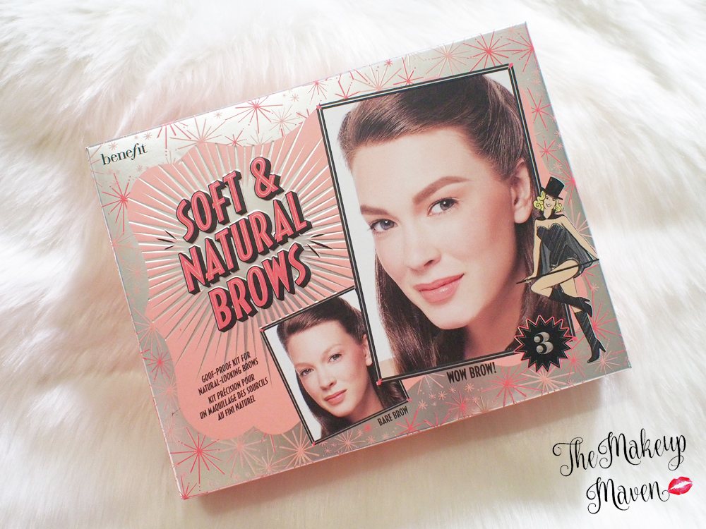 benefit soft and natural brow kit review