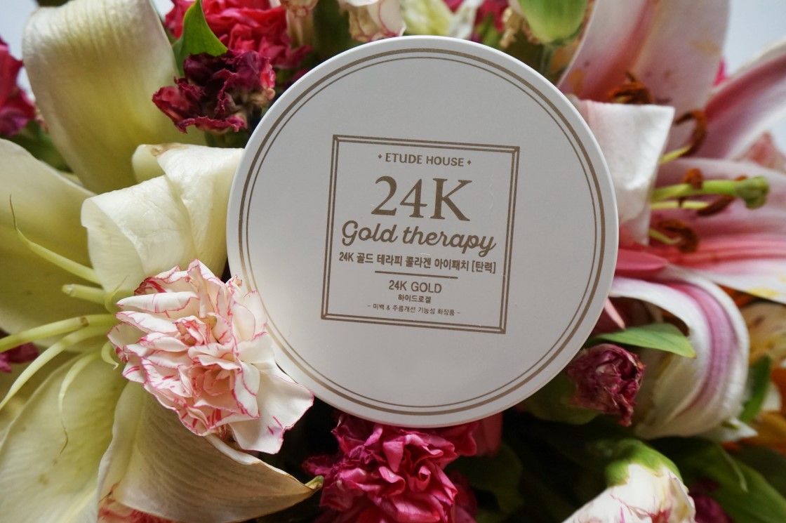 etude house 24k gold therapy collagen eye patch review