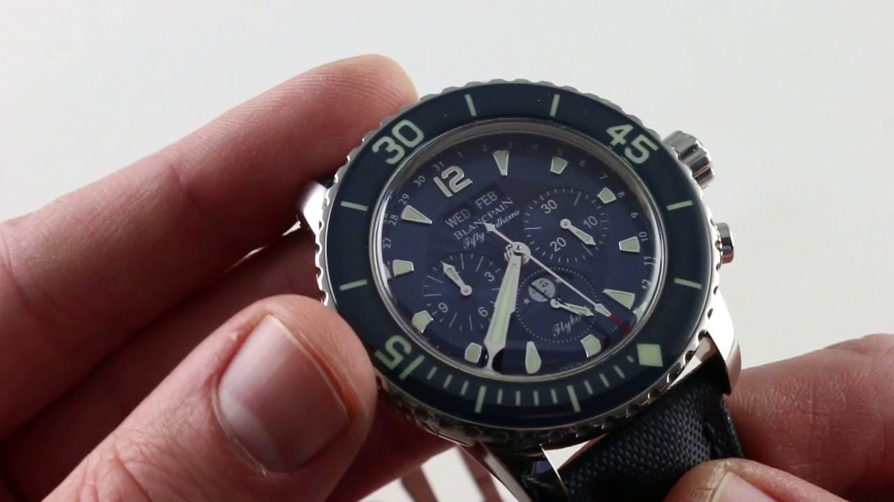blancpain fifty fathoms flyback chronograph review
