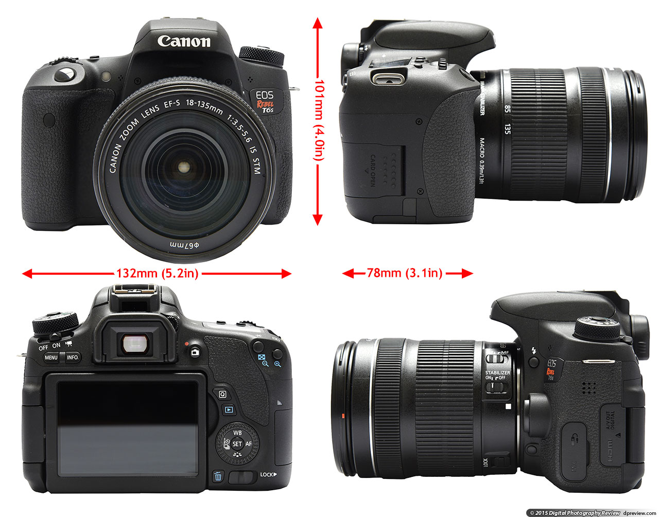 canon eos rebel t6i review