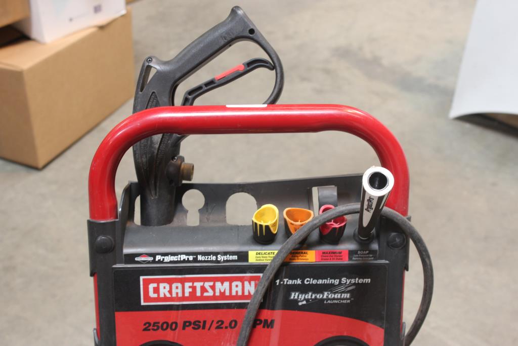 craftsman 2500 psi pressure washer reviews