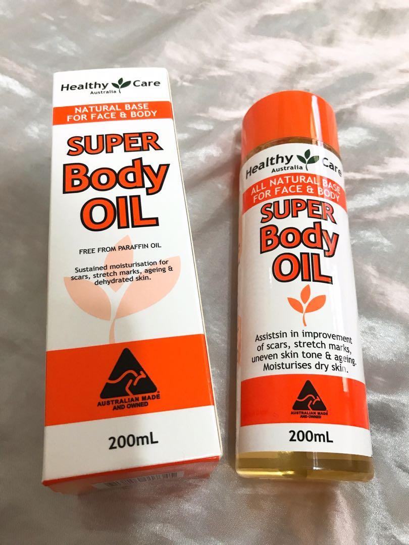 healthy care super body oil review